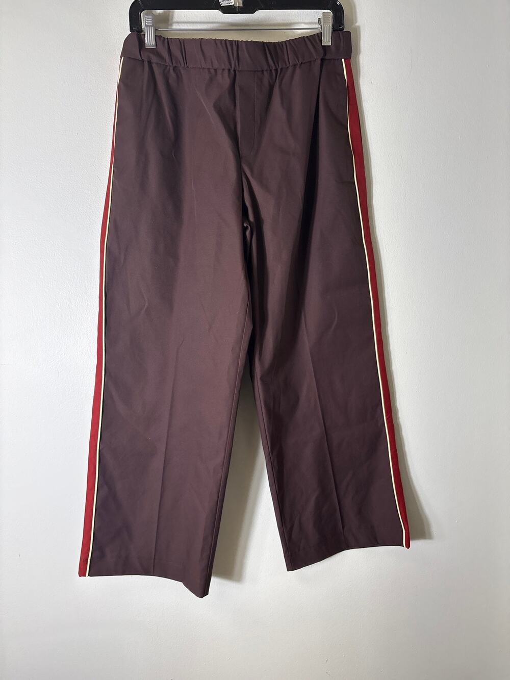 Mens Zara Merlot Track Pants Sz M